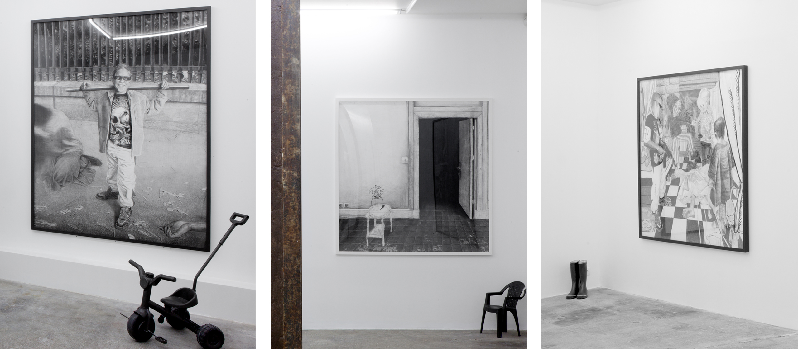 exposition en liaison avec le catalogue d'artiste Jérôme Zonder