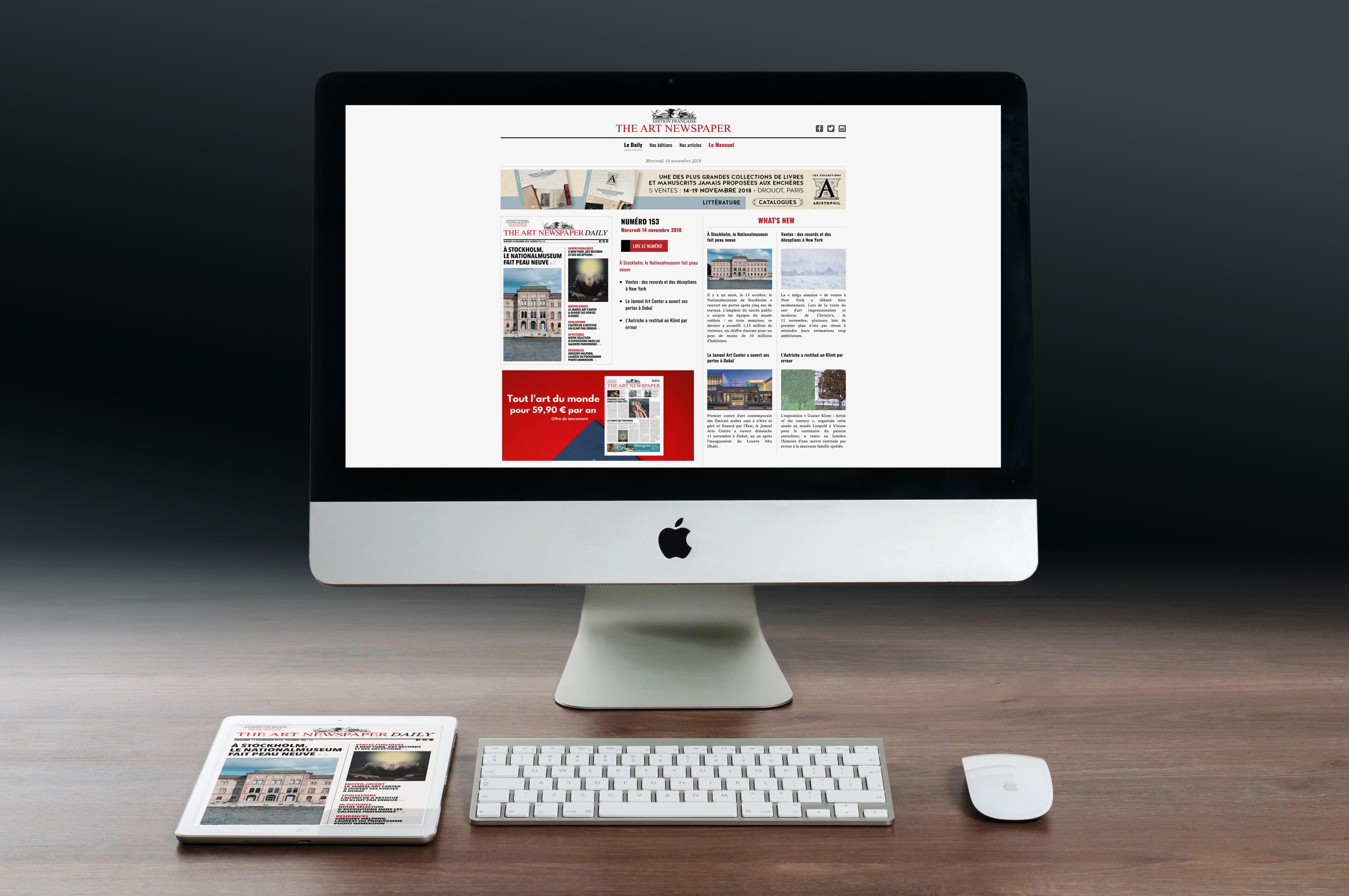 The Art Newspaper Daily France site web