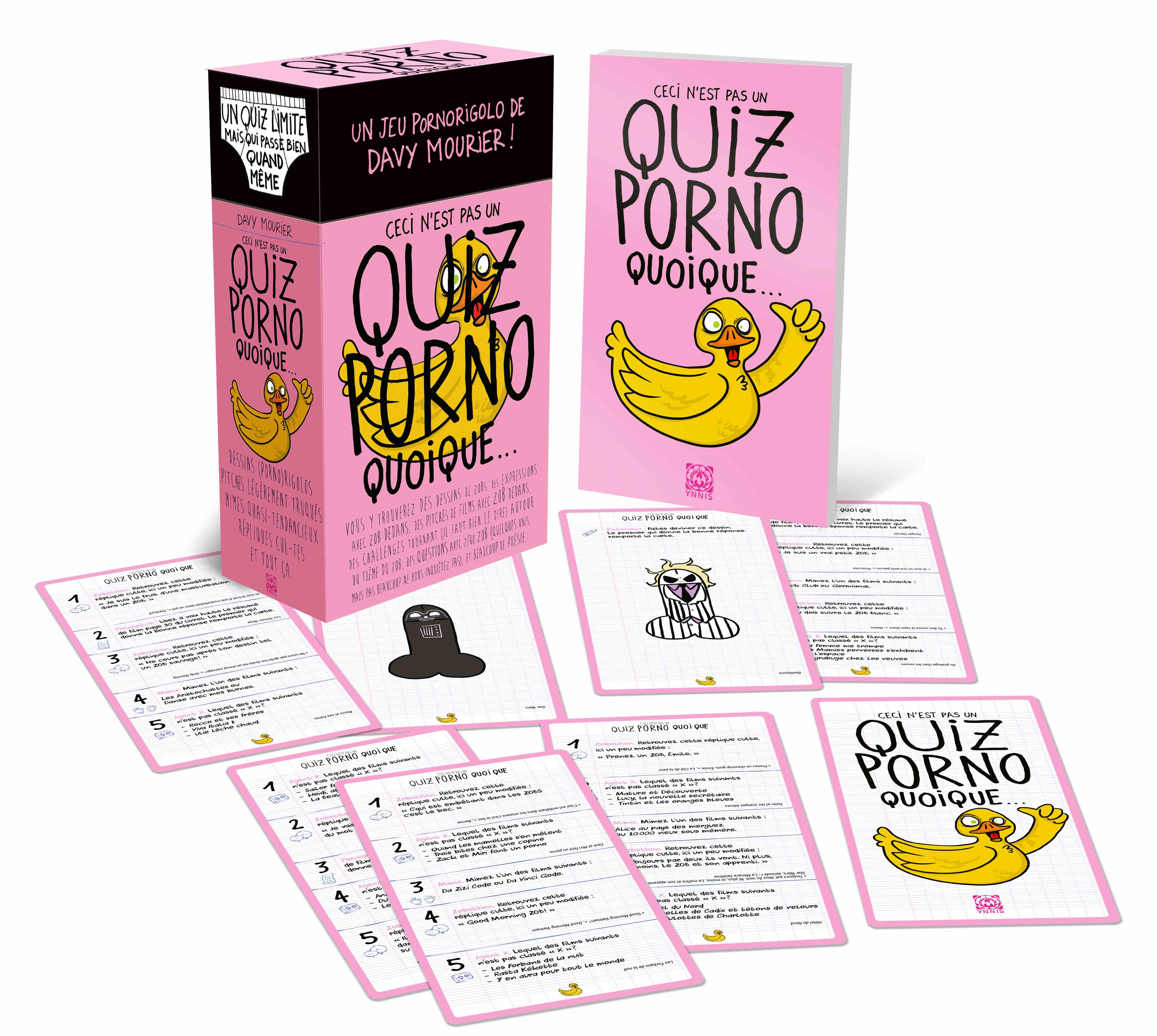 jeu de société quiz porno chez Ynnis éditions