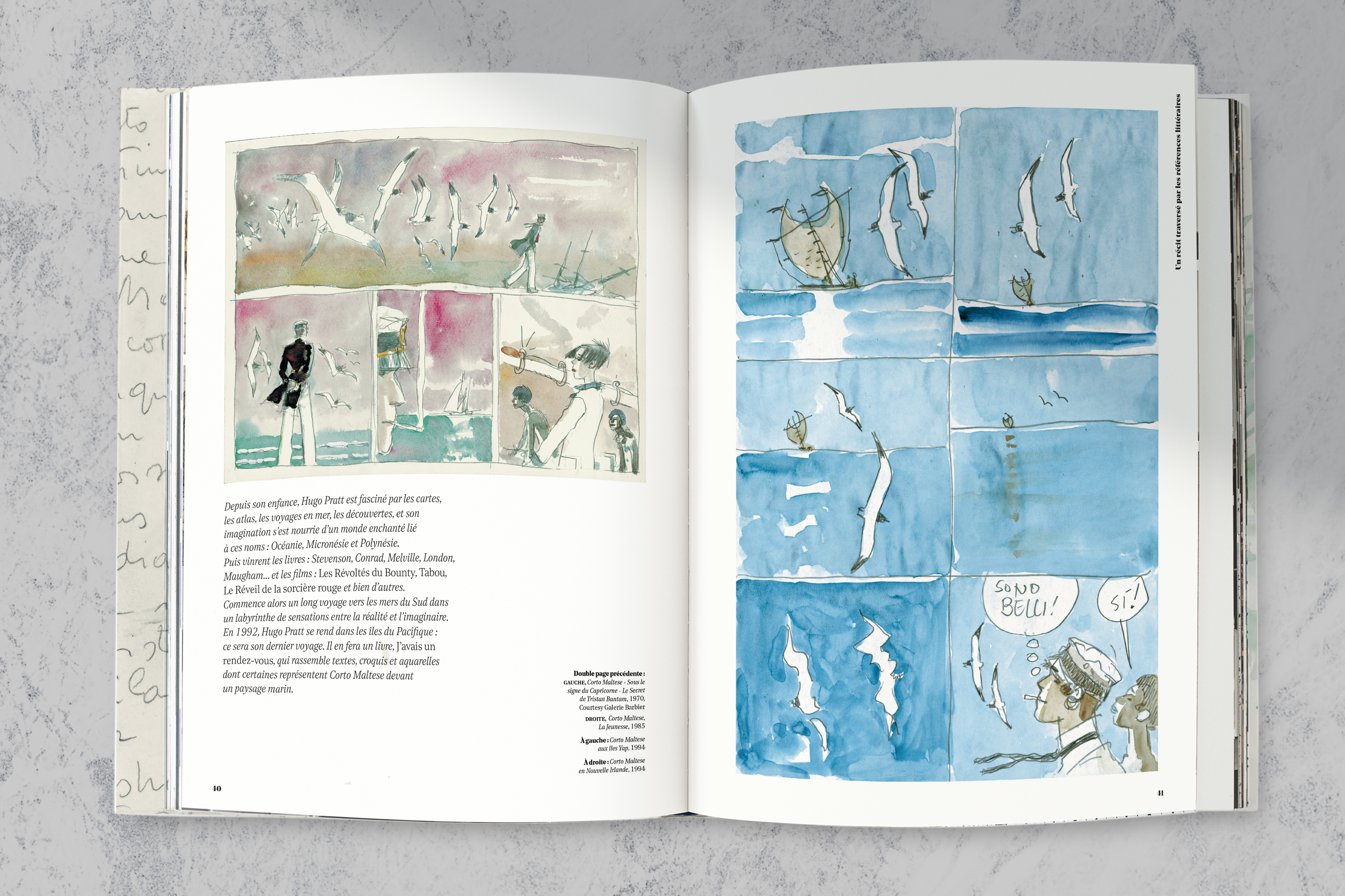 catalogue d'exposition Corto Maltese BPI